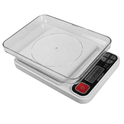 All-sun PS505 2.5kg  Digital Kitchen Scale, 1g resolution with Container with count function, unit g/oz/dwt/ozt